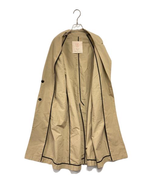 TELA（テラ）tela (テラ) コットンチェスターコート ベージュ サイズ:Ｉ 42の古着・服飾アイテム