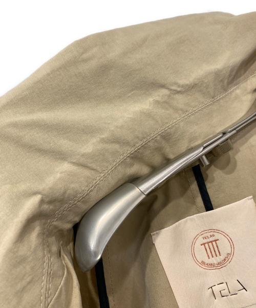 TELA（テラ）tela (テラ) コットンチェスターコート ベージュ サイズ:Ｉ 42の古着・服飾アイテム
