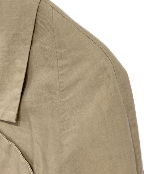 TELA（テラ）tela (テラ) コットンチェスターコート ベージュ サイズ:Ｉ 42の古着・服飾アイテム