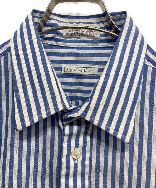 Christian Dior（クリスチャン ディオール）Christian Dior (クリスチャン ディオール) 半袖シャツ ブルー サイズ:-の古着・服飾アイテム