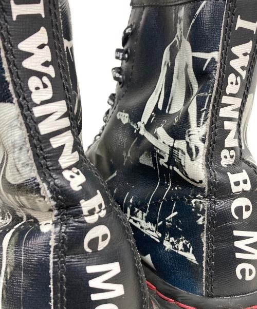 Dr.Martens（ドクターマーチン）Dr.Martens (ドクターマーチン) 8ホールブーツ ブラック サイズ:UK6の古着・服飾アイテム
