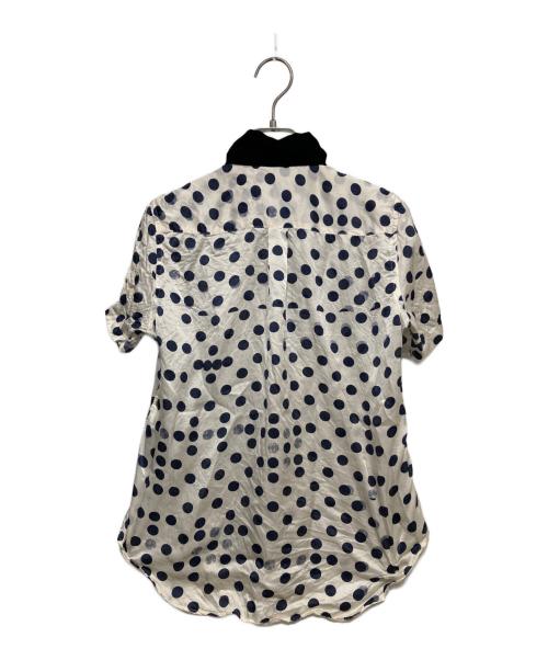 COMME des GARCONS COMME des GARCONS（コムデギャルソン コムデギャルソン）COMME des GARCONS COMME des GARCONS (コムデギャルソン コムデギャルソン) ドットシャツ ホワイト サイズ:SSの古着・服飾アイテム
