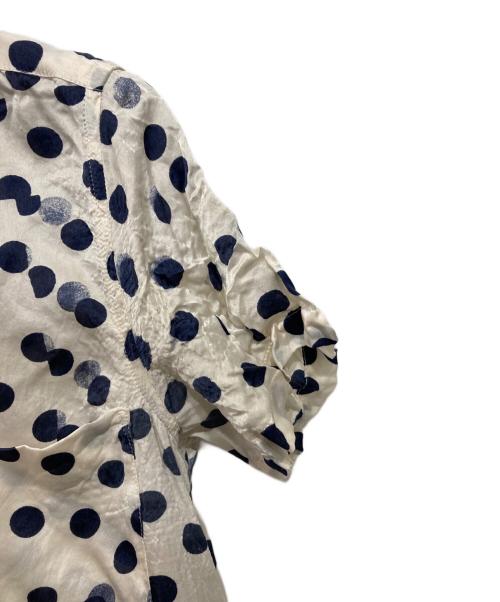 COMME des GARCONS COMME des GARCONS（コムデギャルソン コムデギャルソン）COMME des GARCONS COMME des GARCONS (コムデギャルソン コムデギャルソン) ドットシャツ ホワイト サイズ:SSの古着・服飾アイテム