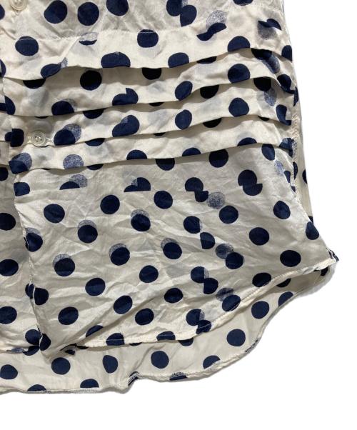 COMME des GARCONS COMME des GARCONS（コムデギャルソン コムデギャルソン）COMME des GARCONS COMME des GARCONS (コムデギャルソン コムデギャルソン) ドットシャツ ホワイト サイズ:SSの古着・服飾アイテム