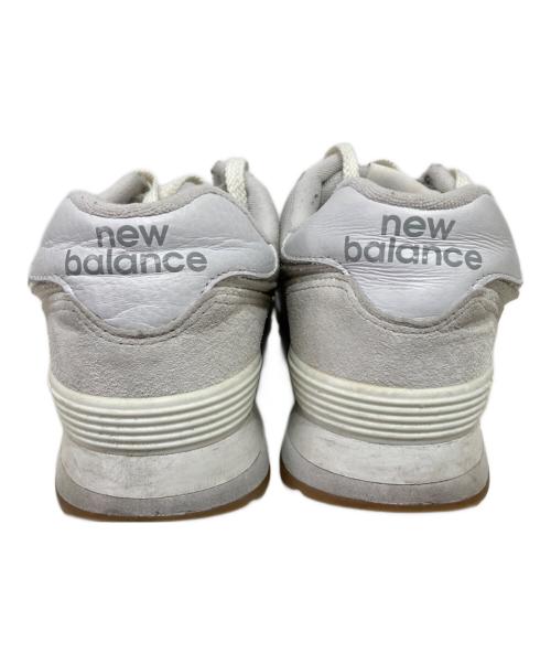NEW BALANCE（ニューバランス）NEW BALANCE (ニューバランス) ローカットスニーカー アイボリー サイズ:27.5の古着・服飾アイテム