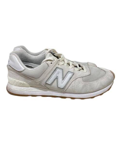 NEW BALANCE（ニューバランス）NEW BALANCE (ニューバランス) ローカットスニーカー アイボリー サイズ:27.5の古着・服飾アイテム