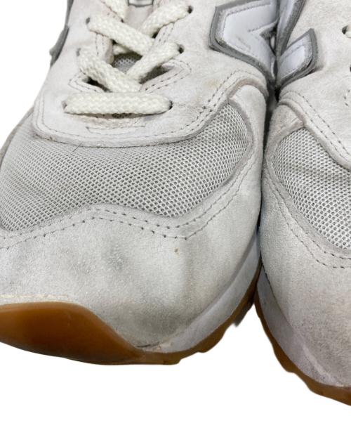NEW BALANCE（ニューバランス）NEW BALANCE (ニューバランス) ローカットスニーカー アイボリー サイズ:27.5の古着・服飾アイテム