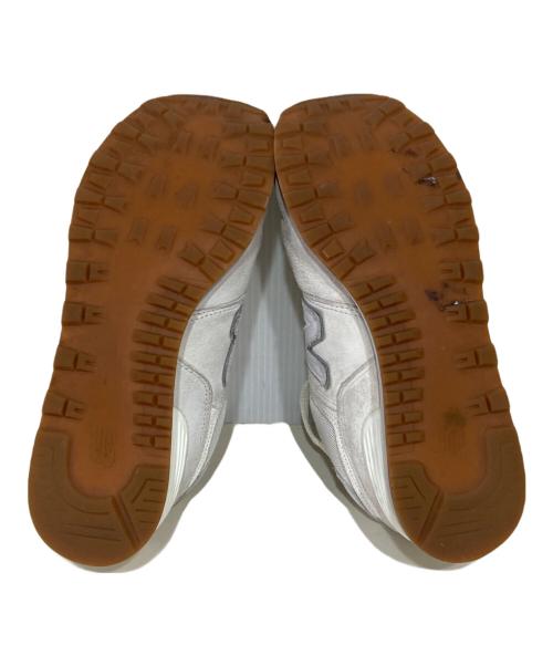NEW BALANCE（ニューバランス）NEW BALANCE (ニューバランス) ローカットスニーカー アイボリー サイズ:27.5の古着・服飾アイテム