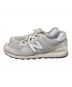 NEW BALANCE (ニューバランス) ローカットスニーカー アイボリー サイズ:27.5：5000円