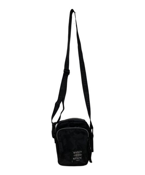 maison kitsune（メゾンキツネ）maison kitsune (メゾンキツネ) EASTPAK (イーストパック) ショルダーバッグ ブラックの古着・服飾アイテム