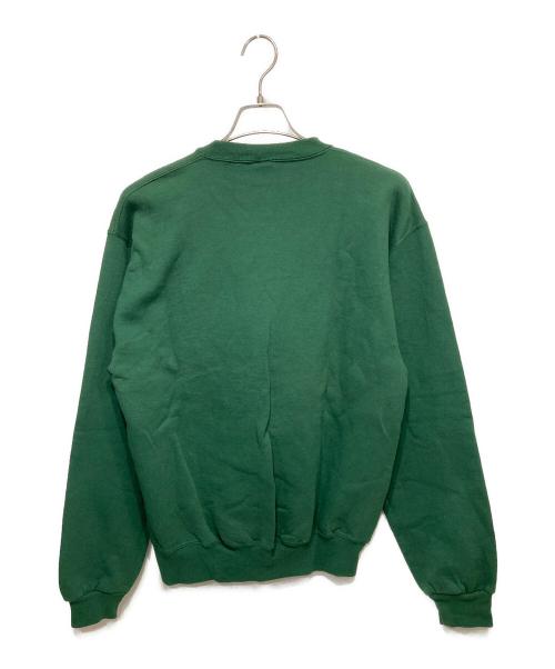 RUSSELL ATHLETIC（ラッセルアスレチック）RUSSELL ATHLETIC (ラッセルアスレチック) L/Sスウェット グリーン サイズ:Mの古着・服飾アイテム