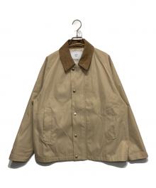 417 by EDIFICE（417 バイ エディフィス）の古着「ショートブルゾン」｜ベージュ