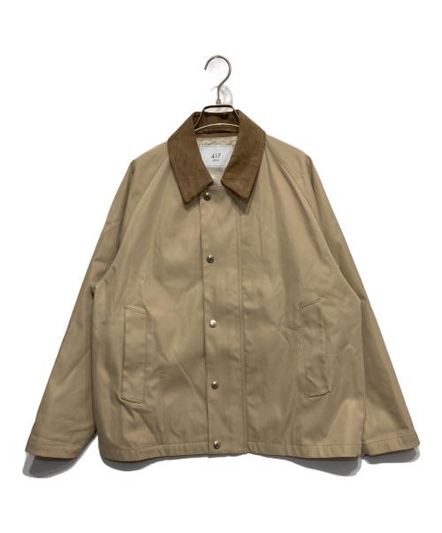 417 by EDIFICE（417 バイ エディフィス）417 by EDIFICE (417 バイ エディフィス) ショートブルゾン ベージュ サイズ:Sの古着・服飾アイテム