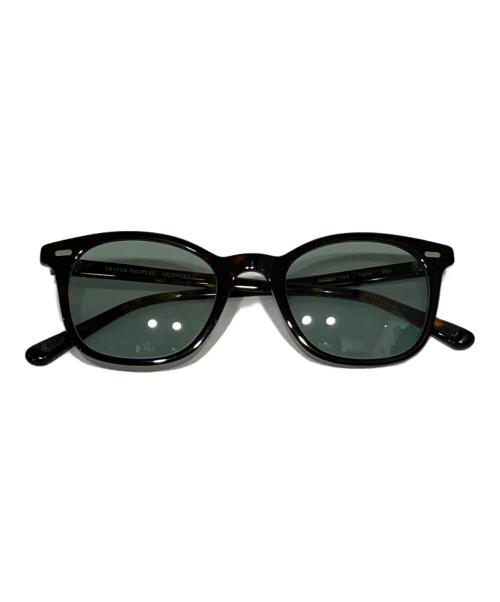 OLIVER PEOPLES（オリバーピープルズ）OLIVER PEOPLES (オリバーピープルズ) サングラス　	Aaric ブラウン サイズ:50□22-145の古着・服飾アイテム