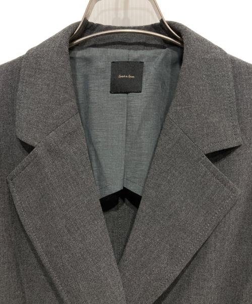Spick and Span（スピック＆スパン）Spick and Span (スピック＆スパン) ハイツイストクロスショートジャケット グレー サイズ:-の古着・服飾アイテム