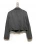 Spick and Span (スピック＆スパン) ハイツイストクロスショートジャケット グレー サイズ:-：6000円