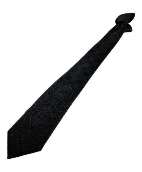 LOUIS VUITTON（ルイ ヴィトン）LOUIS VUITTON (ルイ ヴィトン) Bandana Damier Tie ブラック サイズ:表記無しの古着・服飾アイテム