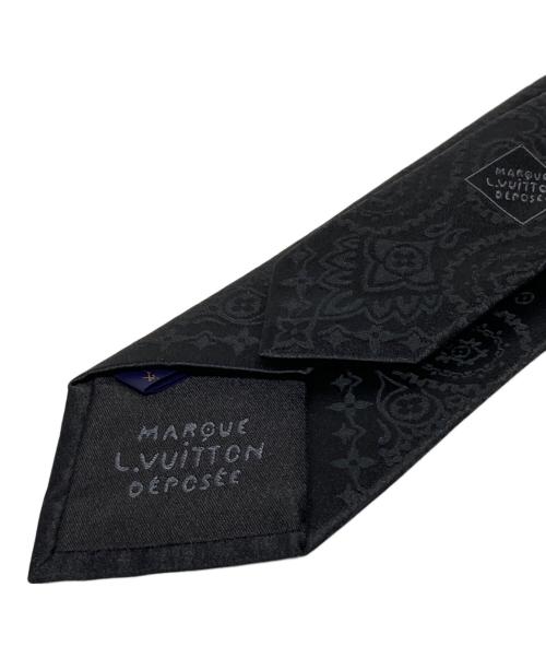 LOUIS VUITTON（ルイ ヴィトン）LOUIS VUITTON (ルイ ヴィトン) Bandana Damier Tie ブラック サイズ:表記無しの古着・服飾アイテム