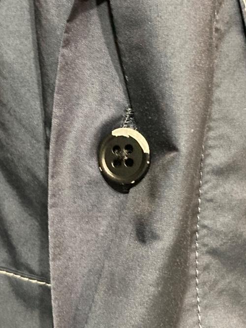 HERMES（エルメス）HERMES (エルメス) マルチポケットシャツ ネイビー サイズ:40の古着・服飾アイテム