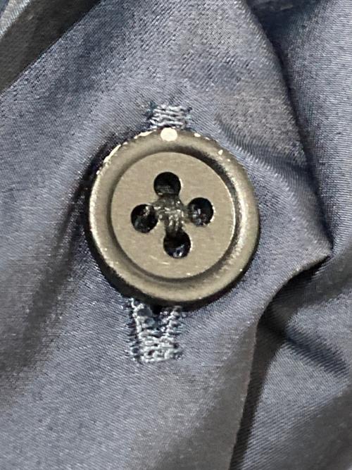 HERMES（エルメス）HERMES (エルメス) マルチポケットシャツ ネイビー サイズ:40の古着・服飾アイテム