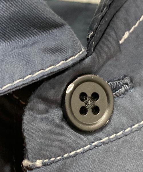 HERMES（エルメス）HERMES (エルメス) マルチポケットシャツ ネイビー サイズ:40の古着・服飾アイテム
