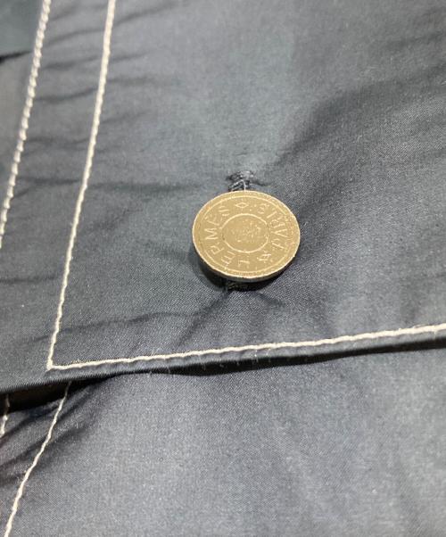 HERMES（エルメス）HERMES (エルメス) マルチポケットシャツ ネイビー サイズ:40の古着・服飾アイテム