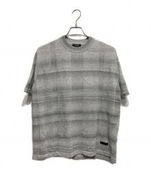 BLACK LABEL CRESTBRIDGE（ブラックレーベル クレストブリッジ）の古着「サマーニット」｜グレー
