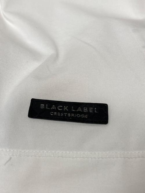 BLACK LABEL CRESTBRIDGE（ブラックレーベル クレストブリッジ）BLACK LABEL CRESTBRIDGE (ブラックレーベル クレストブリッジ) ショルダーチェックTシャツ ホワイト サイズ:Lの古着・服飾アイテム