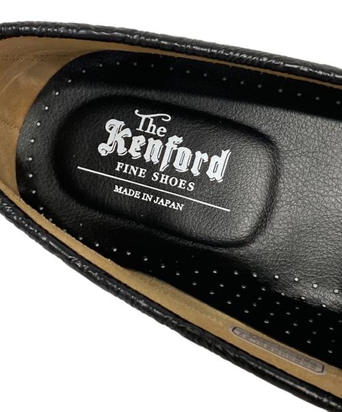 kenford（ケンフォード）kenford (ケンフォード) ローファー ブラック×ターコイズ サイズ:27 1/2EEEの古着・服飾アイテム
