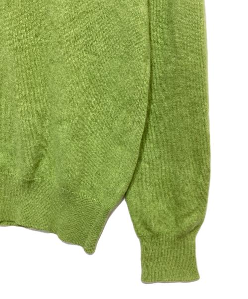 BROOKS BROTHERS（ブルックスブラザーズ）BROOKS BROTHERS (ブルックスブラザーズ) 3 ply scottish cashmere sweater グリーン サイズ:Sの古着・服飾アイテム