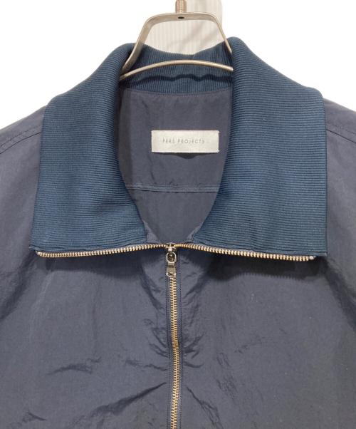 PERS PROJECTS（パースプロジェクト）PERS PROJECTS (パースプロジェクト) EARNESTLY ZIP BLOUSON ネイビー サイズ:03の古着・服飾アイテム
