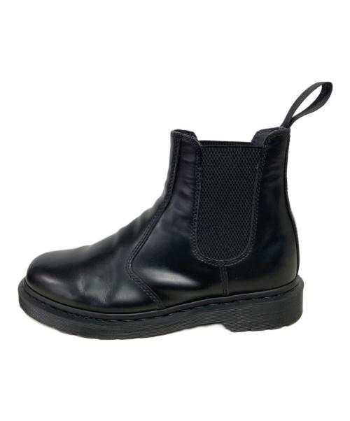 Dr.Martens（ドクターマーチン）Dr.Martens (ドクターマーチン) サイドゴアブーツ ブラック サイズ:8の古着・服飾アイテム
