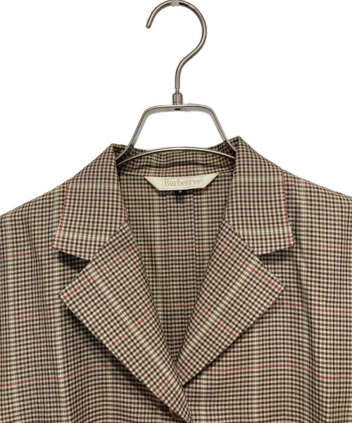 Burberry's（バーバリーズ）Burberry's (バーバリーズ) ヴィンテージセットアップ ブラウン サイズ:9の古着・服飾アイテム