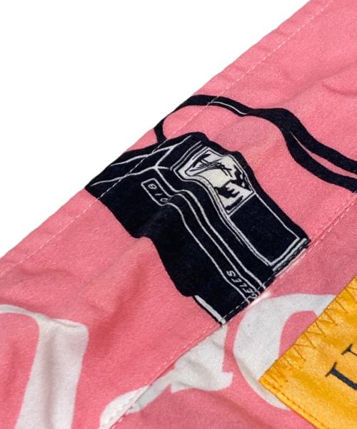 UNION（ユニオン）UNION (ユニオン) SNAPSHOT WOVEN S/S SHIRT ピンク サイズ:3の古着・服飾アイテム