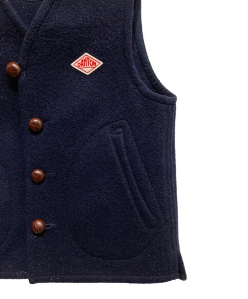 DANTON（ダントン）DANTON (ダントン) モッサベスト ネイビー サイズ:34の古着・服飾アイテム