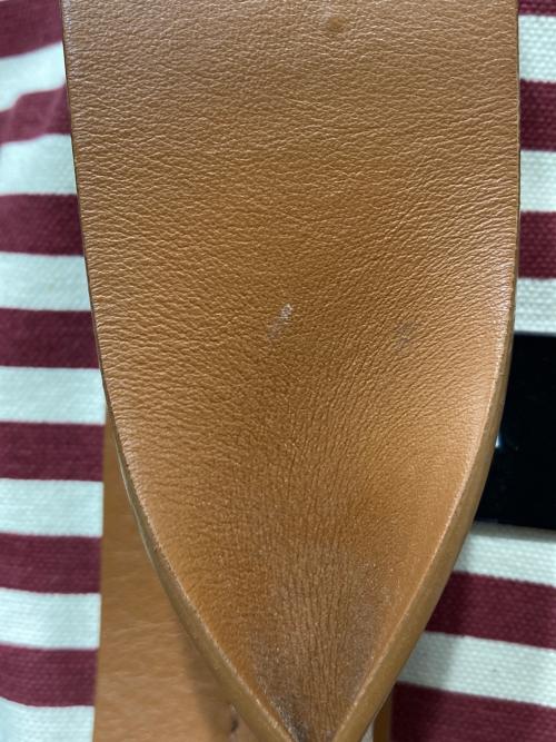 MARNI（マルニ）MARNI (マルニ) ボーダーキャンバストートバッグ レッド×ホワイトの古着・服飾アイテム