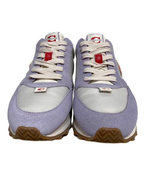COACH（コーチ）COACH (コーチ) ランナースニーカー パープル サイズ:24の古着・服飾アイテム