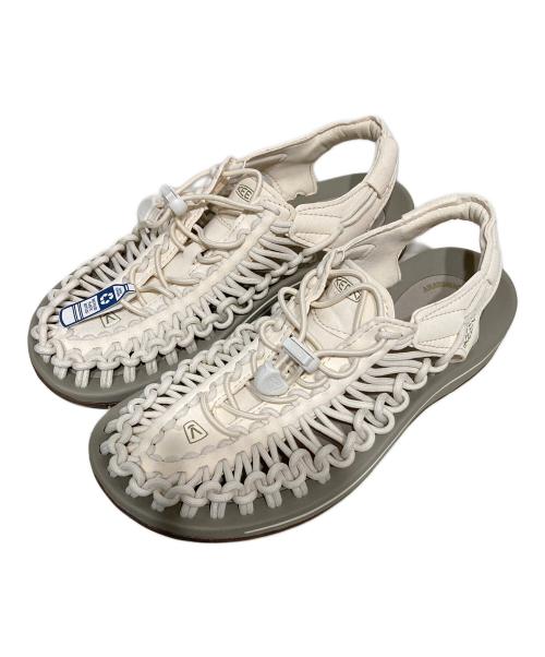 KEEN（キーン）KEEN (キーン) UNEEKサンダル ホワイト サイズ:24の古着・服飾アイテム