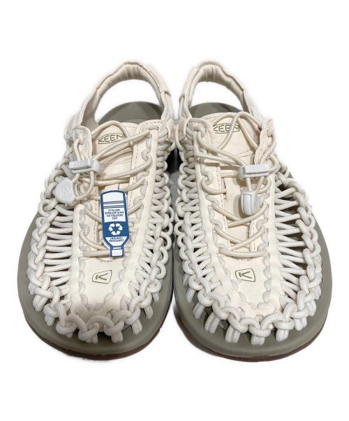 KEEN（キーン）KEEN (キーン) UNEEKサンダル ホワイト サイズ:24の古着・服飾アイテム