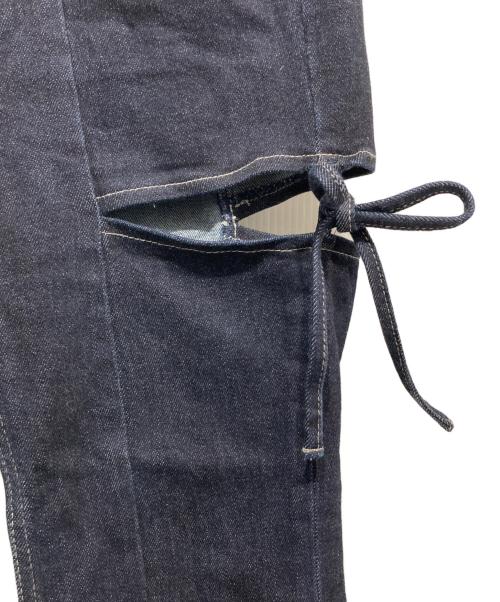 Resexxy（リゼクシー）Resexxy (リゼクシー) Cut Out Ribbon Denim Pants インディゴ サイズ:Sの古着・服飾アイテム