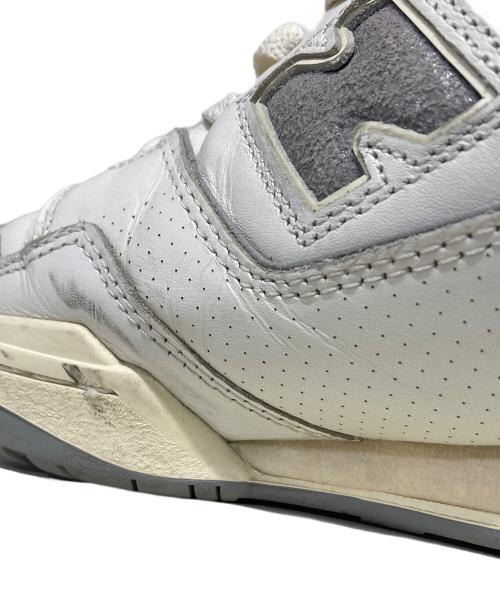 NEW BALANCE（ニューバランス）NEW BALANCE (ニューバランス) Aime Leon Dore (エメレオンドレ) ローカットスニーカー ホワイト×グレー サイズ:27cmの古着・服飾アイテム