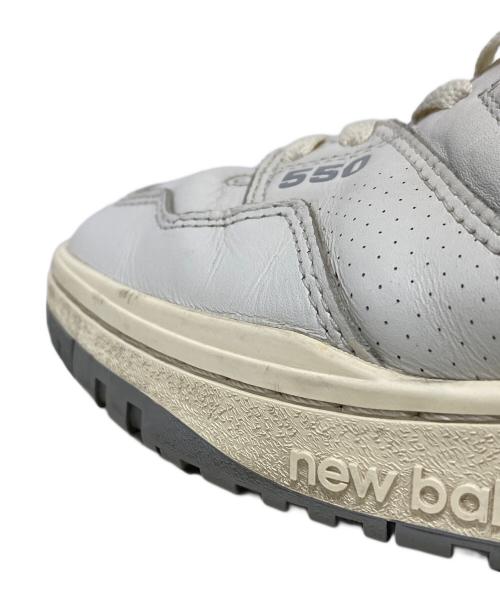 NEW BALANCE（ニューバランス）NEW BALANCE (ニューバランス) Aime Leon Dore (エメレオンドレ) ローカットスニーカー ホワイト×グレー サイズ:27cmの古着・服飾アイテム