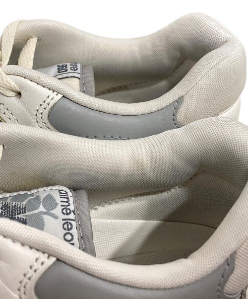 NEW BALANCE（ニューバランス）NEW BALANCE (ニューバランス) Aime Leon Dore (エメレオンドレ) ローカットスニーカー ホワイト×グレー サイズ:27cmの古着・服飾アイテム