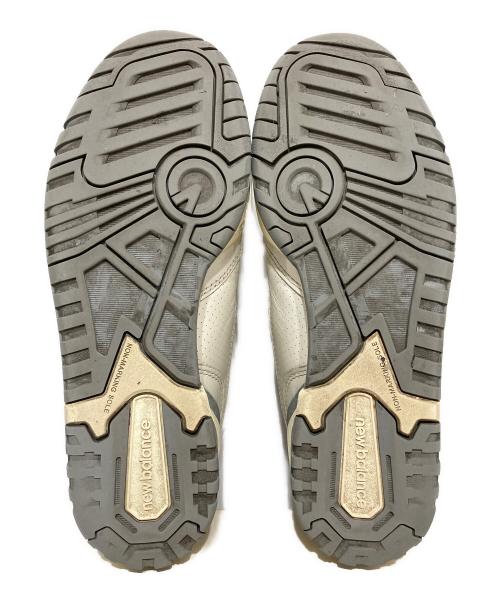NEW BALANCE（ニューバランス）NEW BALANCE (ニューバランス) Aime Leon Dore (エメレオンドレ) ローカットスニーカー ホワイト×グレー サイズ:27cmの古着・服飾アイテム