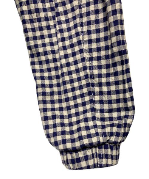 crest clothing（クレスト・クロージング）crest clothing (クレスト・クロージング) チェックブルゾン ブルー サイズ:Mの古着・服飾アイテム
