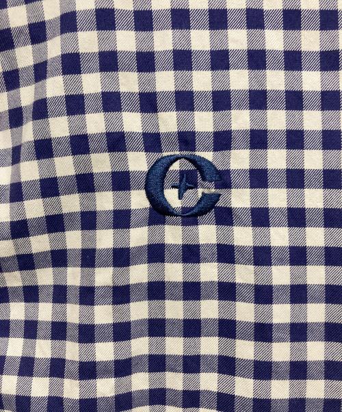 crest clothing（クレスト・クロージング）crest clothing (クレスト・クロージング) チェックブルゾン ブルー サイズ:Mの古着・服飾アイテム