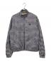 crest clothing（クレスト・クロージング）の古着「チェックブルゾン」｜ブルー