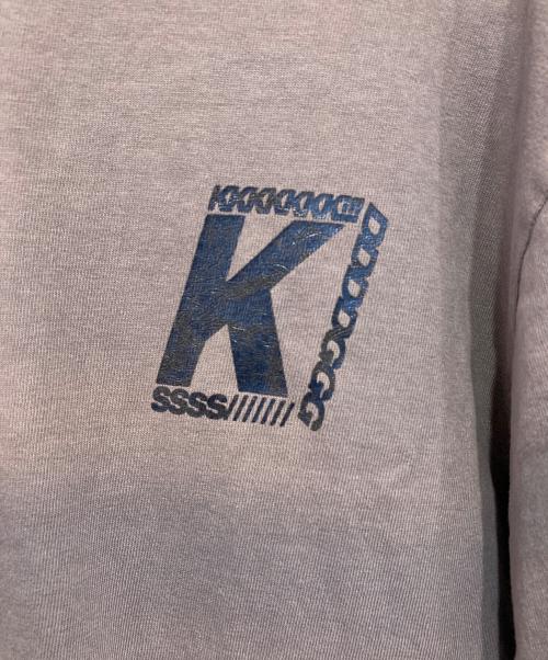 KDG（ケーディージー）KDG (ケーディージー) staff S/S tee パープル サイズ:Sの古着・服飾アイテム