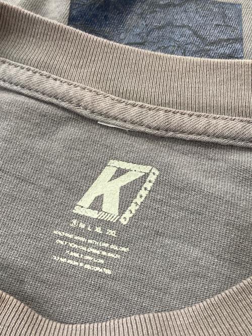 KDG（ケーディージー）KDG (ケーディージー) staff S/S tee パープル サイズ:Sの古着・服飾アイテム