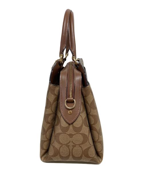 COACH（コーチ）COACH (コーチ) ミニ リリー ハンドバッグ ブラウン サイズ:-の古着・服飾アイテム